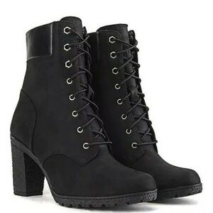 Timberland Earth Keepers Glancy Boots Black Women’s 9